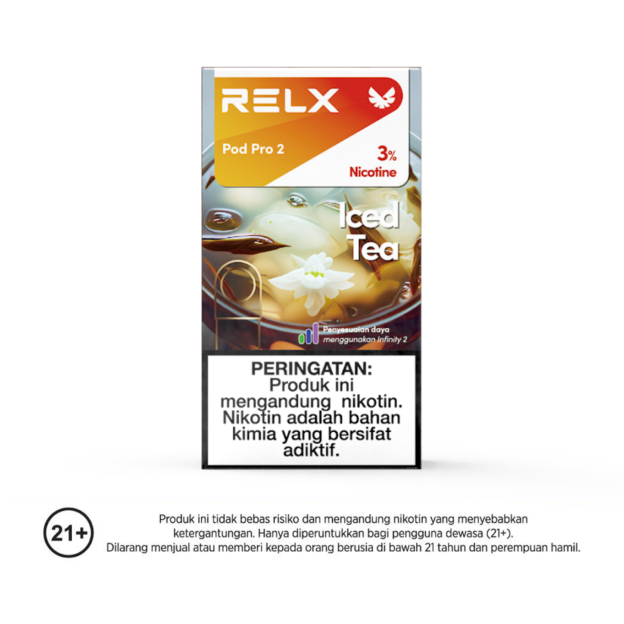 Relx Pod Pro 2 Iced Tea Rokok Elektrik 1pack