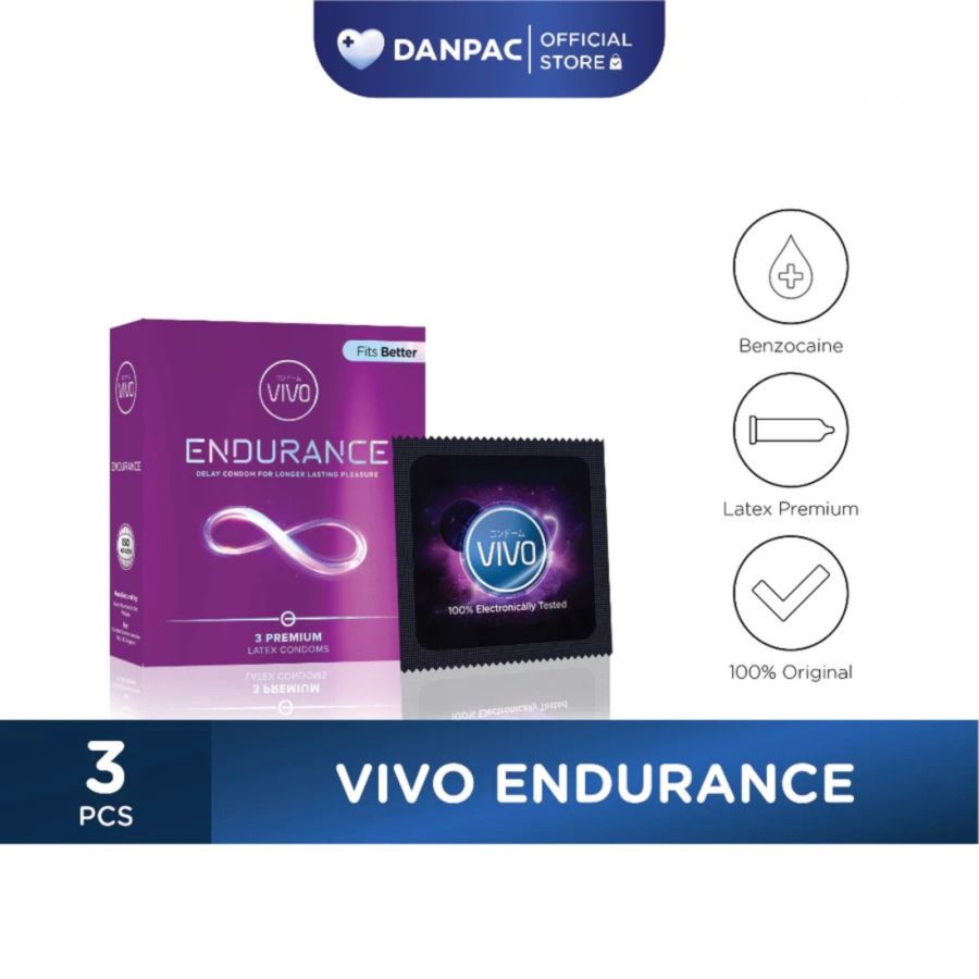Vivo Endurance Kondom Pria 3sachets