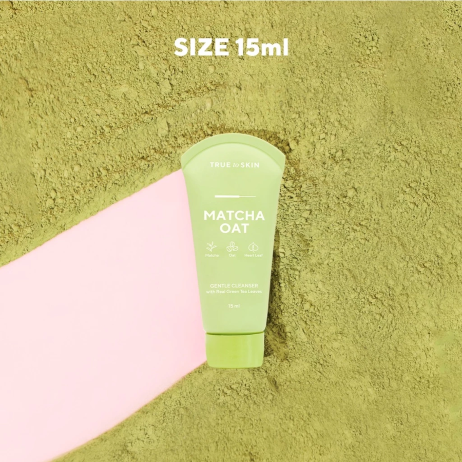 True to Skin Matcha Oat Gentle Cleanser Face Wash 15ml