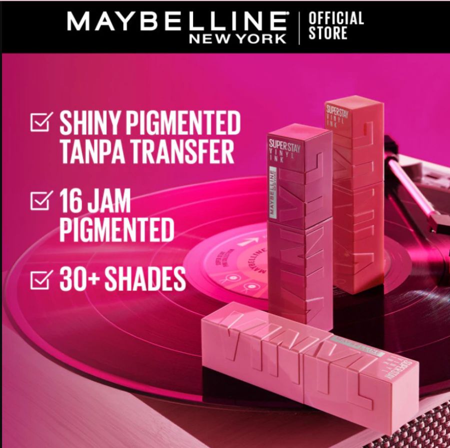 Maybelline Superstay Vinyl Ink Fair (Captivated, Lippy, Rogue) Lipcream Kit 1 pack
