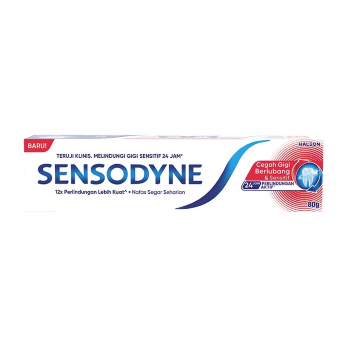 Sensodyne Cegah Gigi Berlubang & Sensitif Pasta Gigi