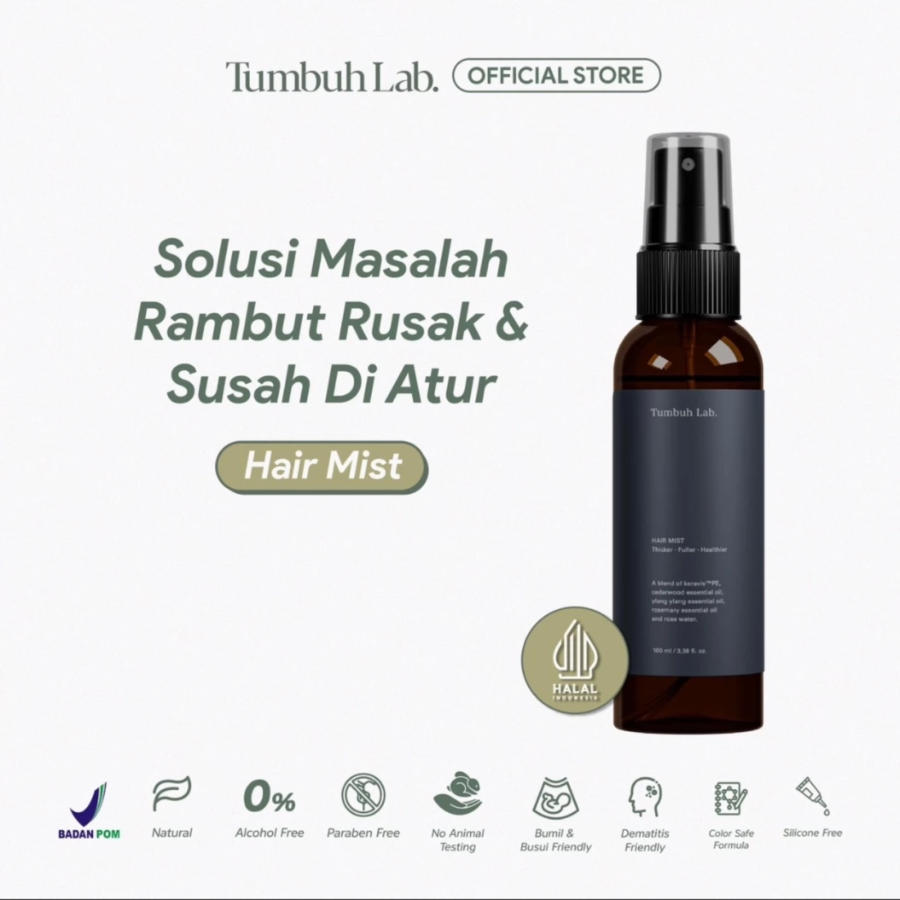 Tumbuh Lab Hair Mist New Formula 100ml