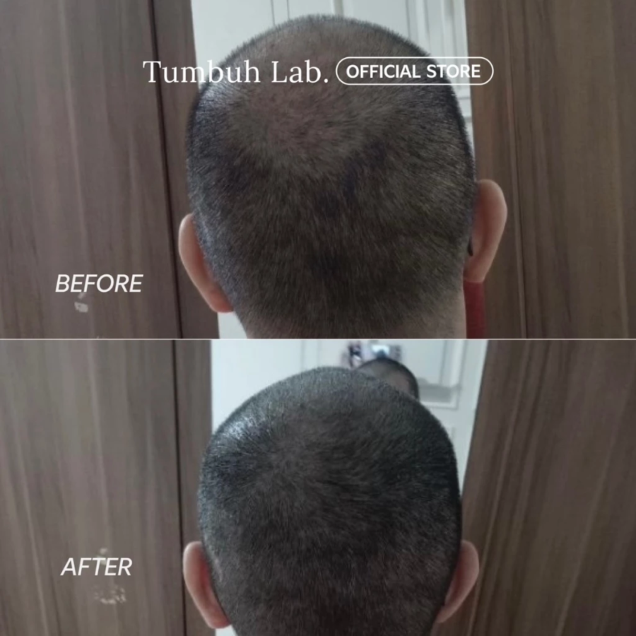 Tumbuh Lab Hair Oil with Pepperment New Formula Perawatan Rambut 60ml