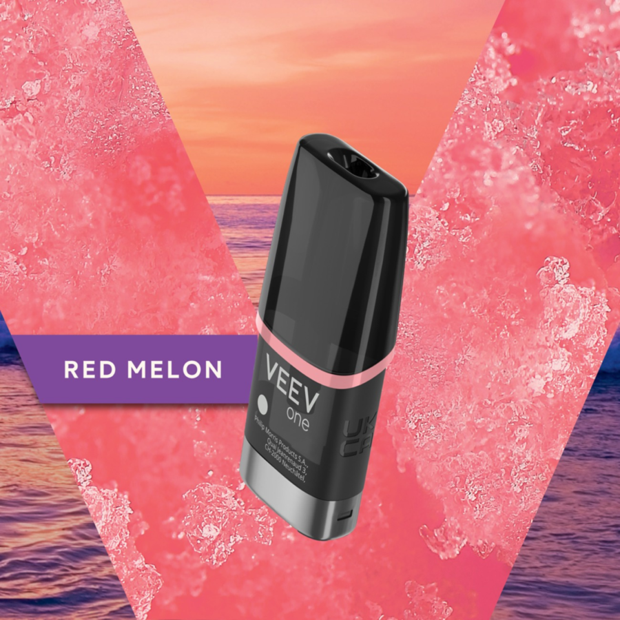 Veev One Pods Red Melon Rokok Elektrik 1pcs