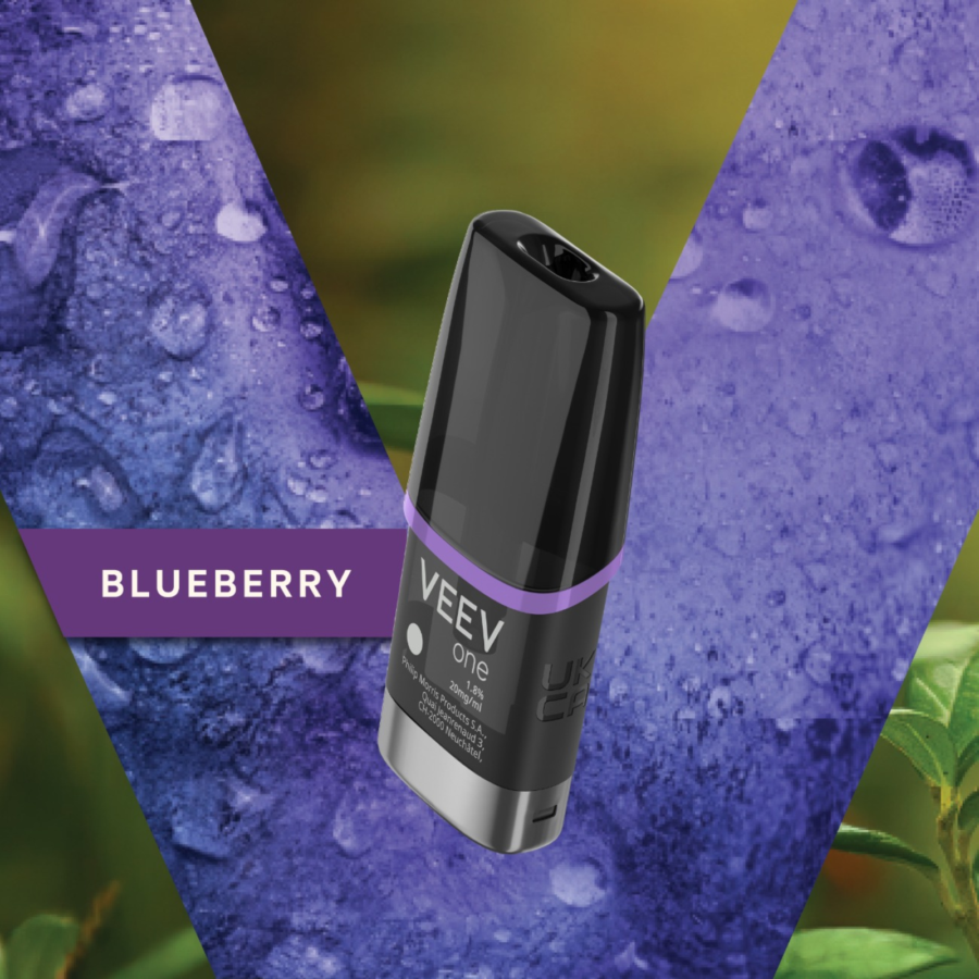 Veev One Pods Blueberry Rokok Elektrik 1pcs