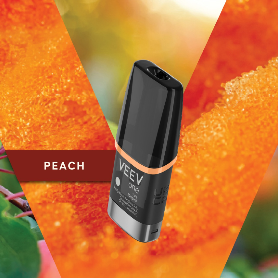 Veev One Pods Peach Rokok Elektrik 1pcs