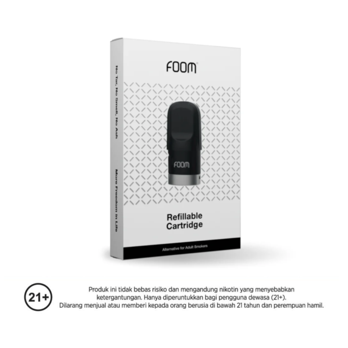 Foom Pod X Refillable Cartridge Rokok Elektrik