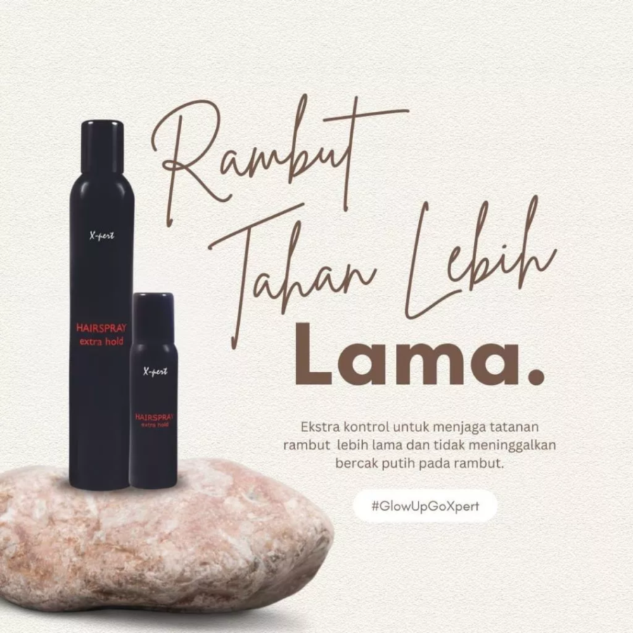 Xpert Hair Spray Extra Hold Perawatan Rambut 100ml