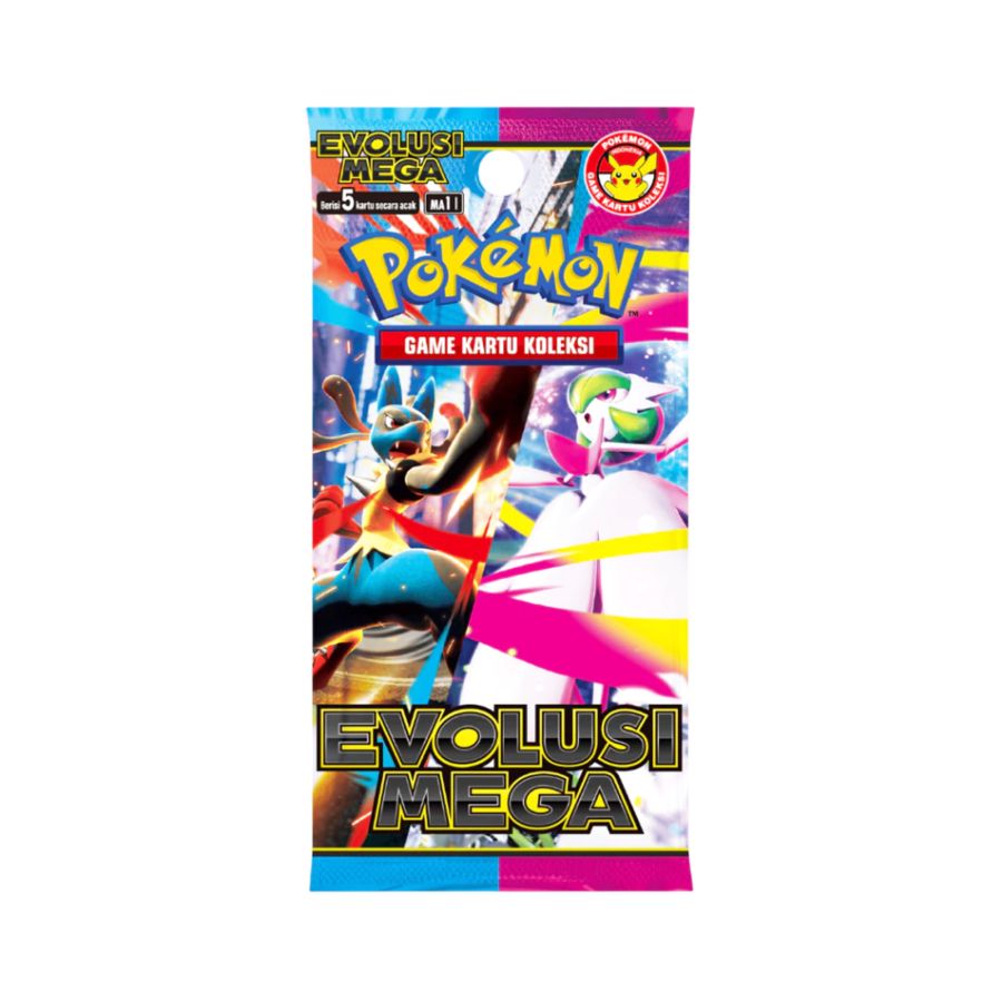 Pokemon Evolusi Mega MA1 Game Kartu 1pack
