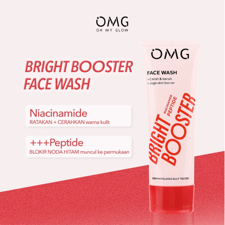 OMG Oh My Glow Bright Booster Face Wash 100ml