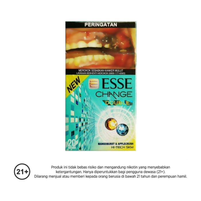 Esse Change Double Mangoburts & Applecrush Capsule Rokok Batang