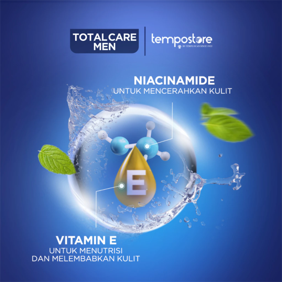 Total Care Men Bright Boost Body Wash 200ml