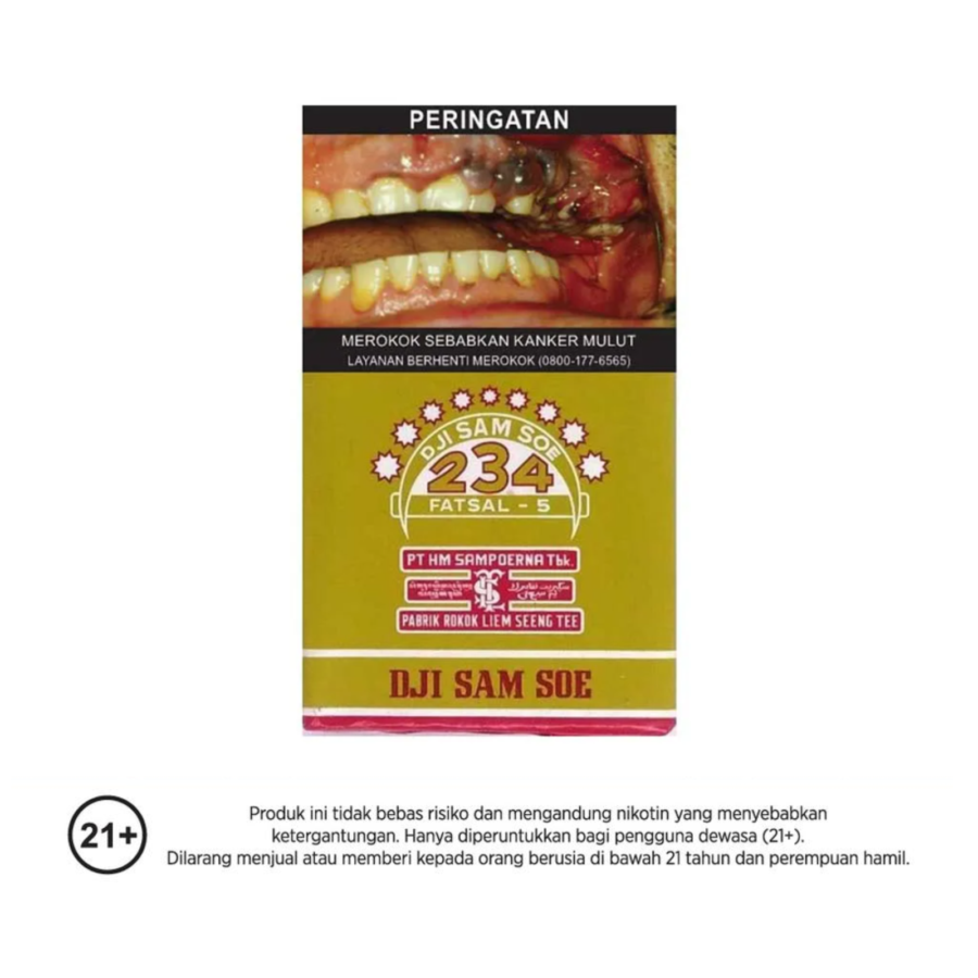Dji Sam Soe Kretek Rokok Batang 12 Sticks