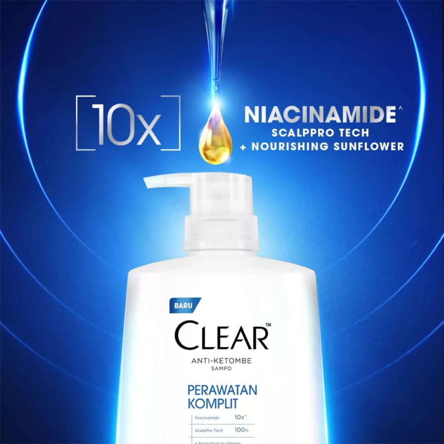 Clear Perawatan Komplit Anti Ketombe Shampoo 1200ml
