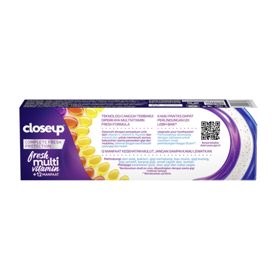 Closeup Multivitamin Complete Fresh Protection Toothpaste 100gram