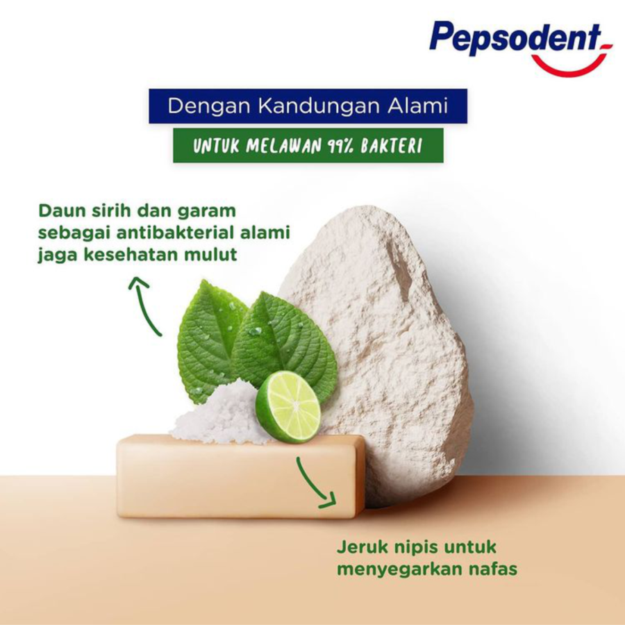 Pepsodent Complete 8 Herbal Toothpaste 2 x 150 gram 1pack