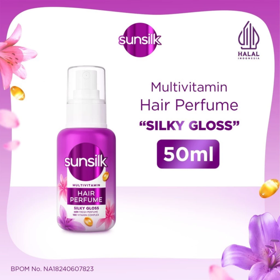 Sunsilk Multivitamin Silky Gloss Hair Perfume 50ml