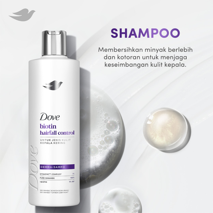 Dove Biotin Hairfall Control Shampoo 155ml