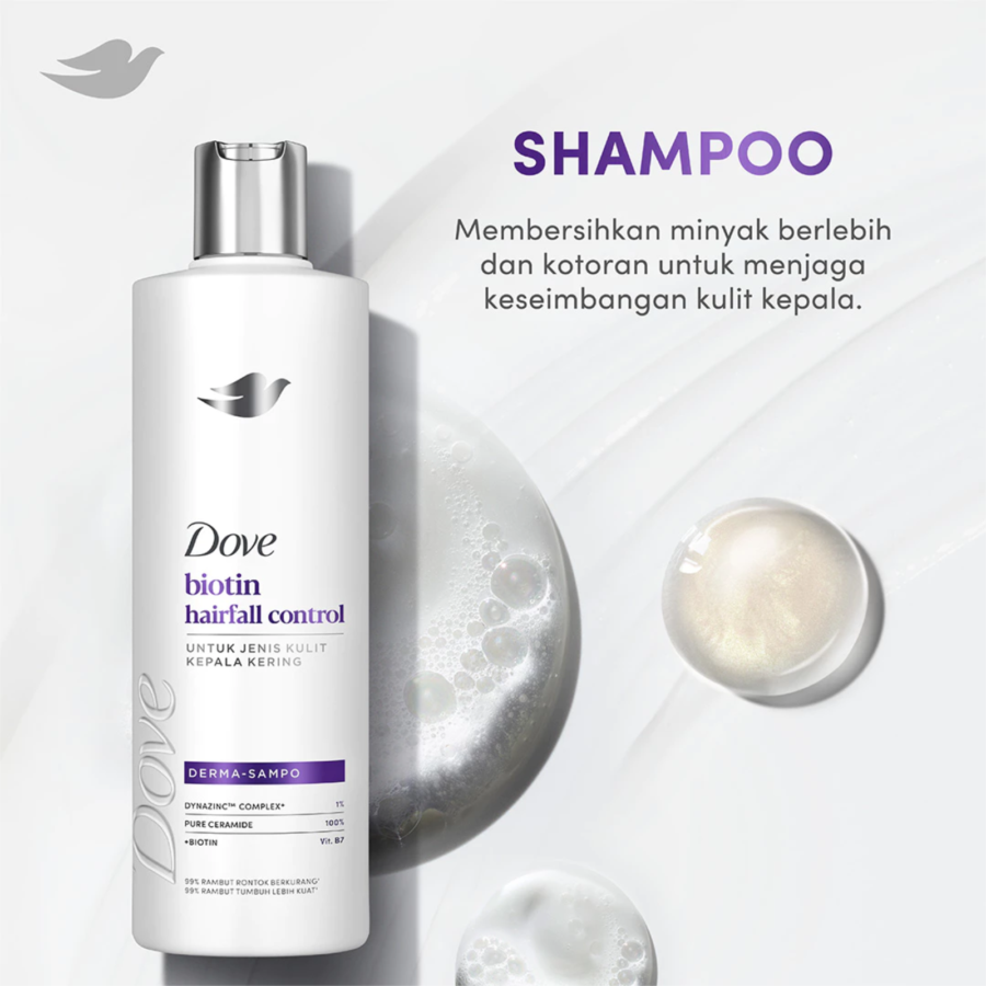 Dove Biotin Hairfall Control Shampoo 750ml