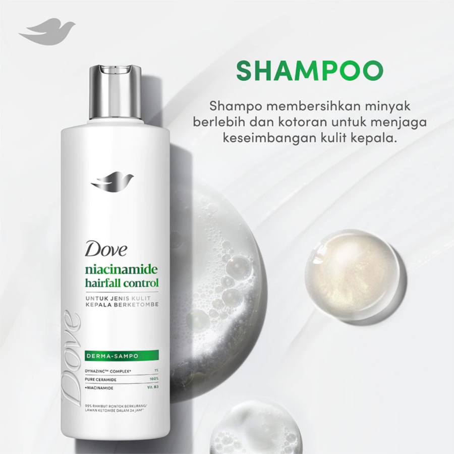 Dove Niacinamide Hairfall Control Shampoo 750ml