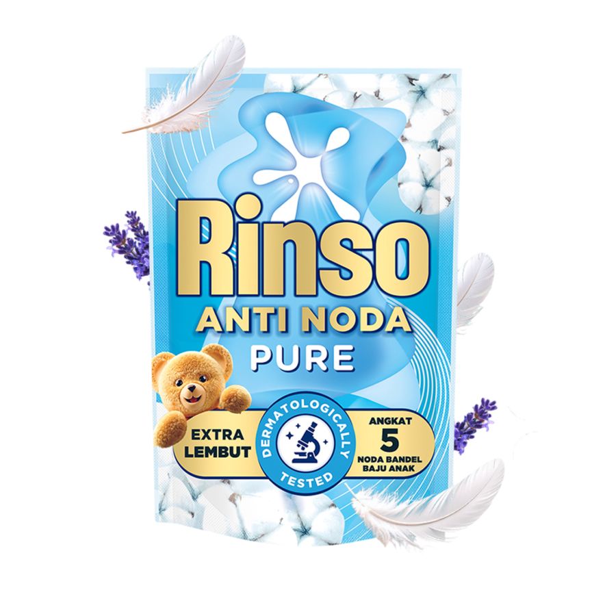 Rinso Anti Noda Pure Deterjen Cair 1500gram