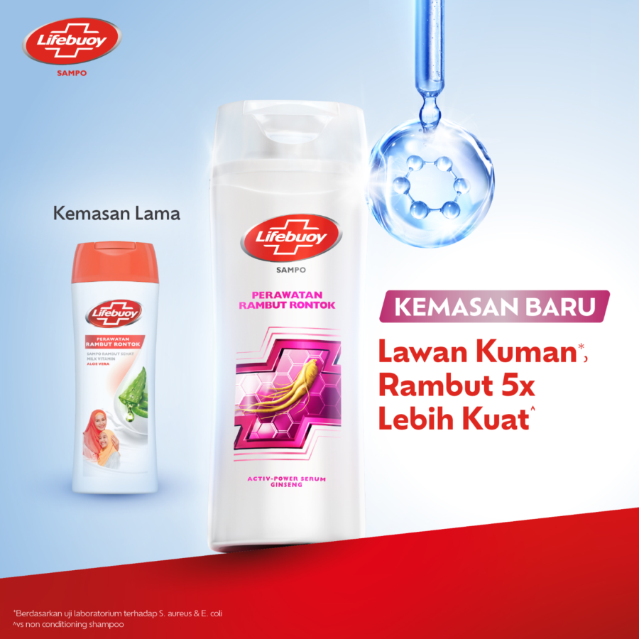 Lifebuoy Perawatan Rambut Rontok Shampoo 340gram