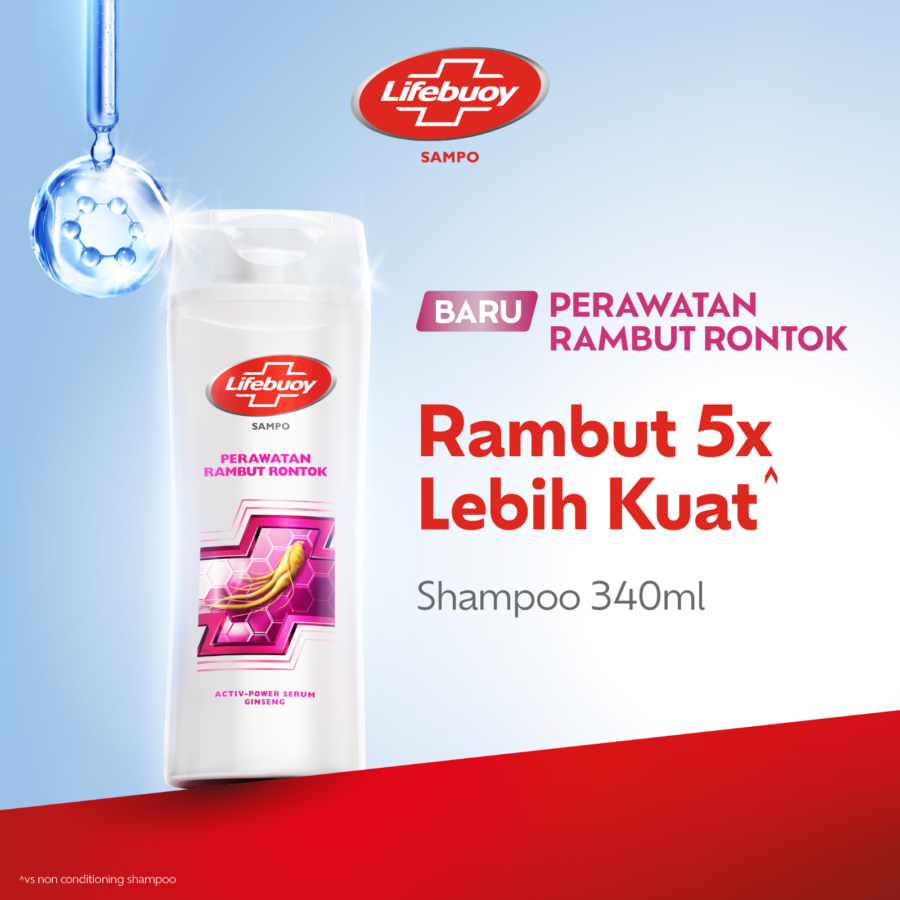 Lifebuoy Perawatan Rambut Rontok Shampoo 340gram