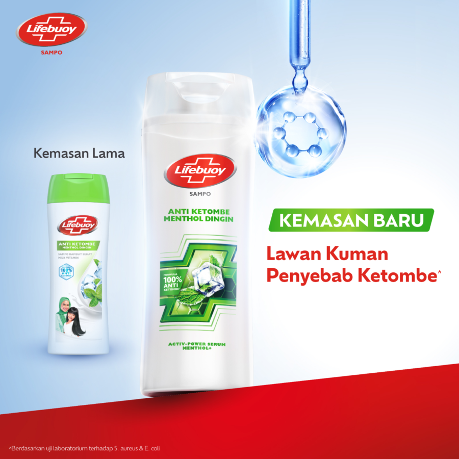 Lifebuoy Menthol Dingin Anti Ketombe Shampoo 680gram