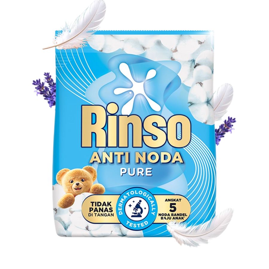 Rinso Anti Noda Pure Deterjen Bubuk 1440gram