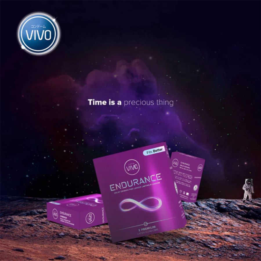 Vivo Endurance Kondom Pria 3sachets