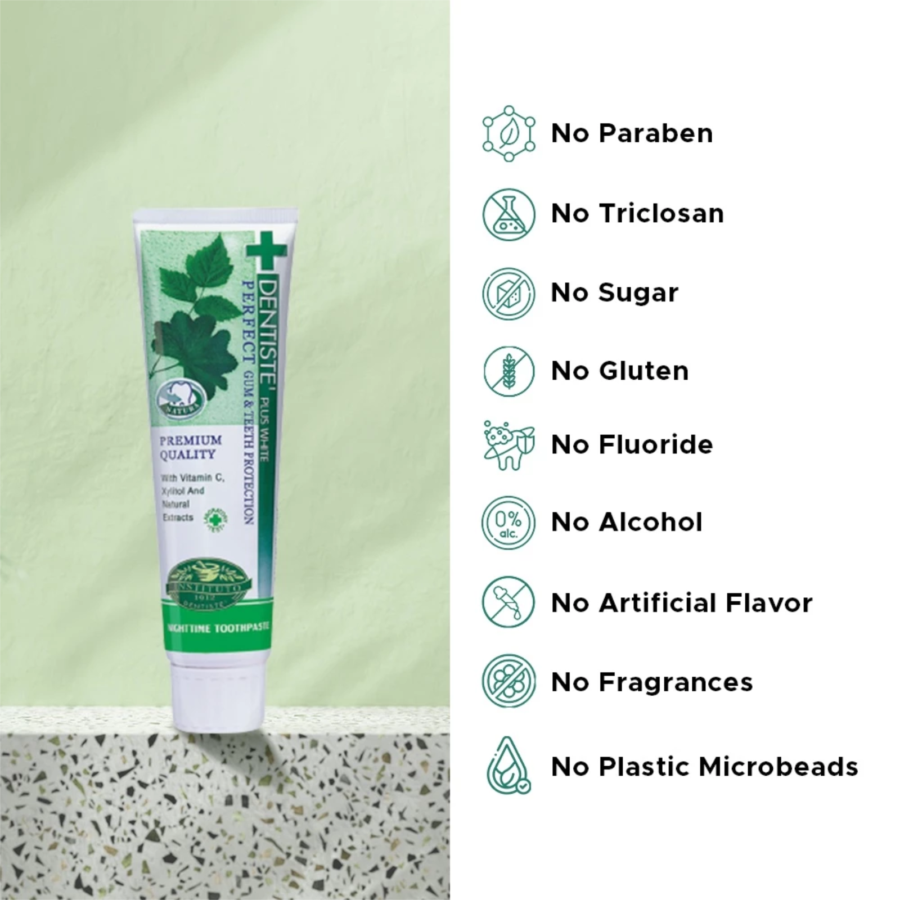 Dentiste Nighttime Herbapeutic Toothpaste 100gram