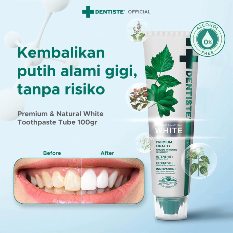 Dentiste Premium & Natural White Toothpaste 100gram