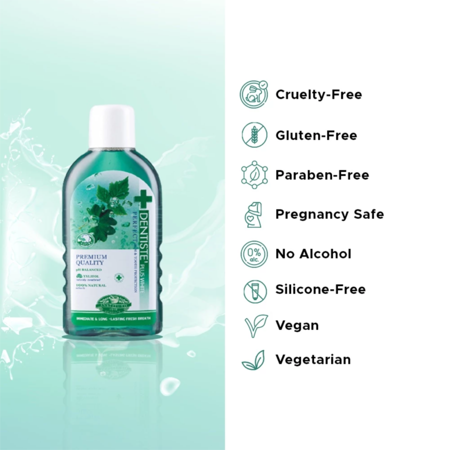 Dentiste Oral Rinse Antiseptic Mouthwash 450ml