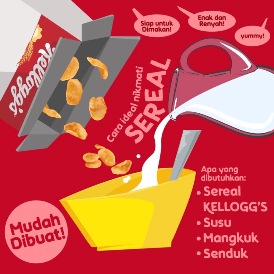 Kellogg's Corn Flakes Cereal 60gram