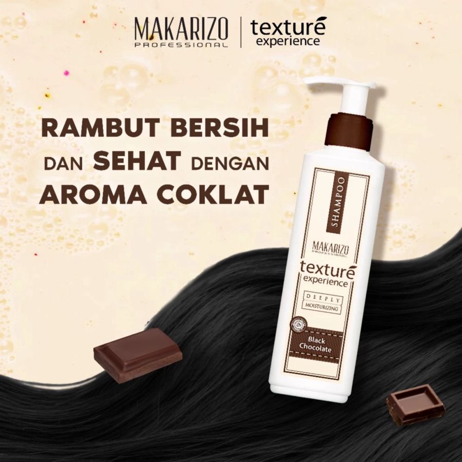 Makarizo Texture Experience Black Chocolate Shampoo 250ml