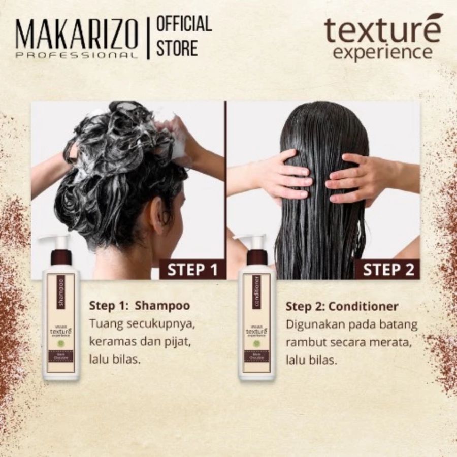 Makarizo Texture Experience Black Chocolate Shampoo 250ml