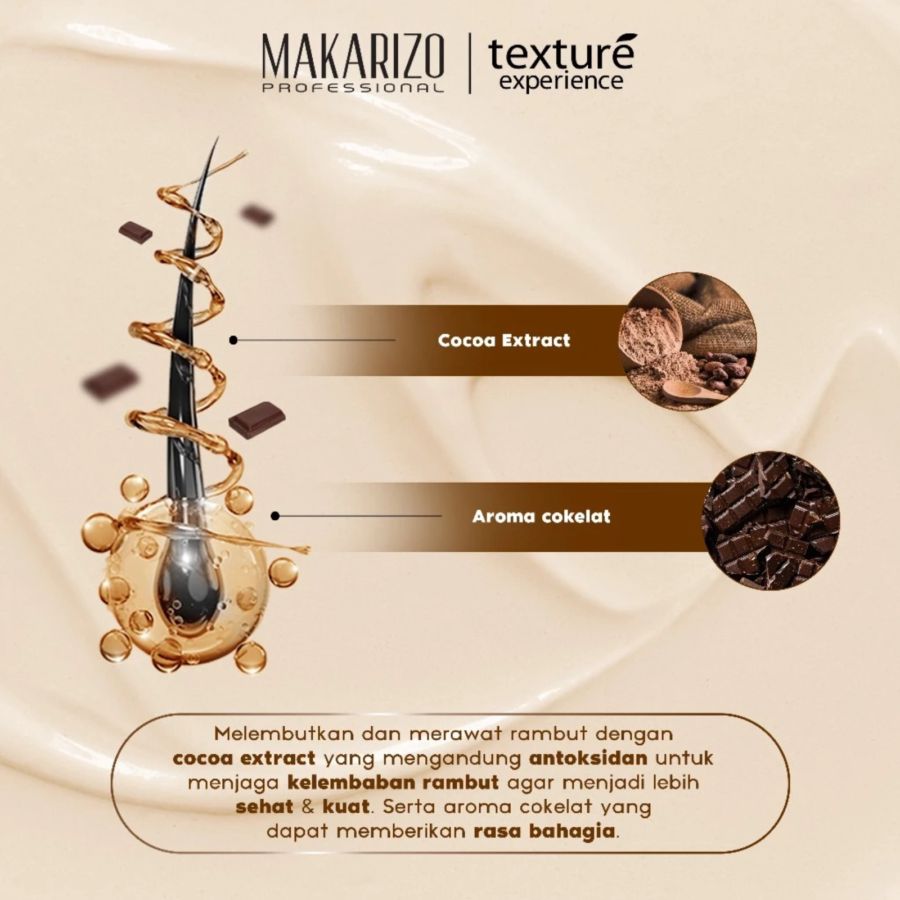 Makarizo Texture Experience Black Chocolate Conditioner 250ml