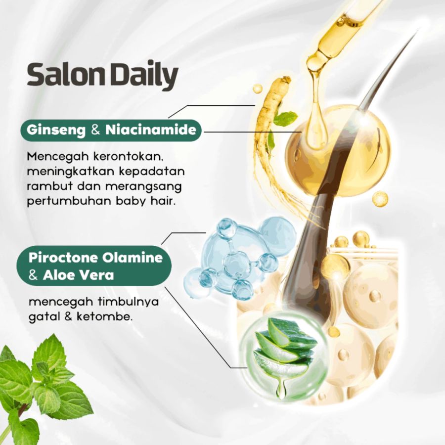 Makarizo Professional Salon Daily Hair Tonic Perawatan Rambut 140ml