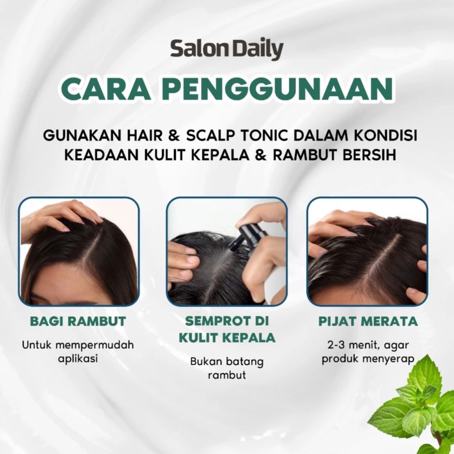 Makarizo Professional Salon Daily Hair Tonic Perawatan Rambut 140ml