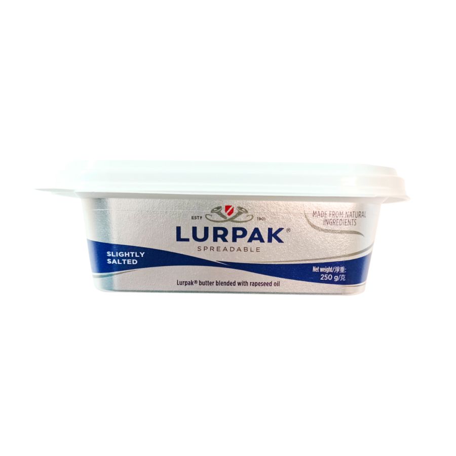 Lurpak Spreadable Slightly Salted Butter 250gram