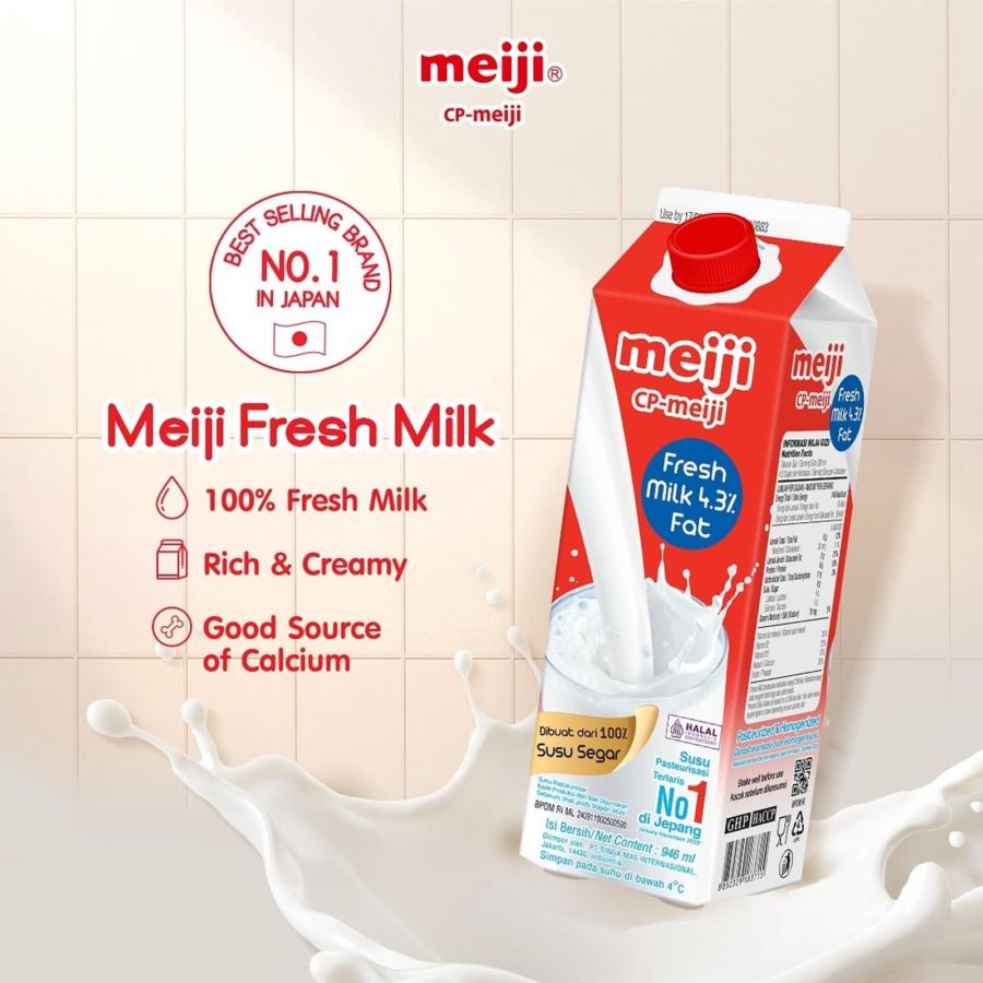 Meiji Fresh Milk Deluxe 4.3 946ml