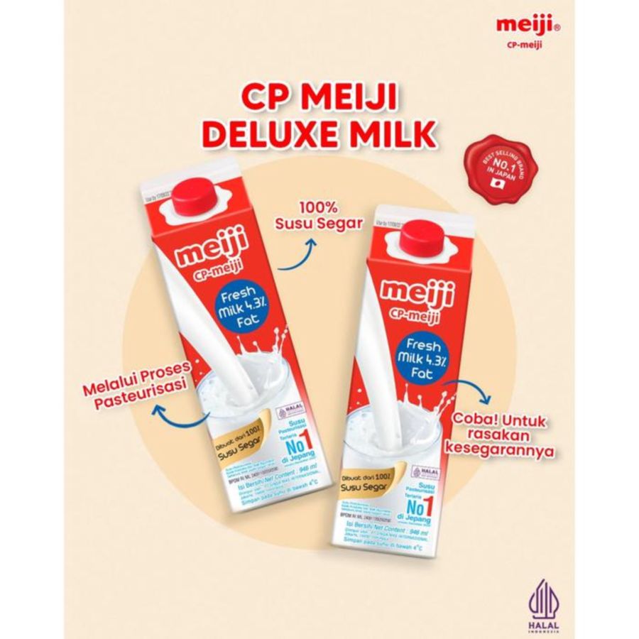 Meiji Fresh Milk Deluxe 4.3 946ml
