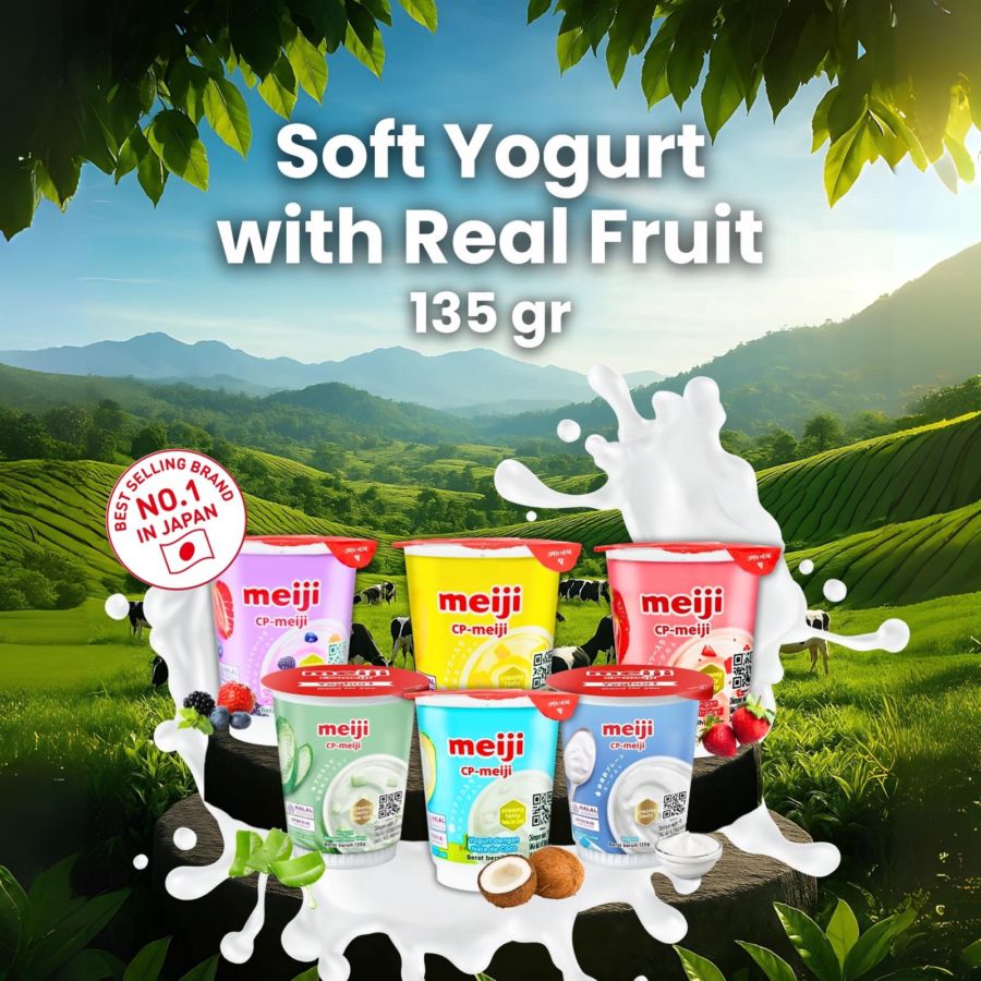 Meiji Yogurt Plain 135gram