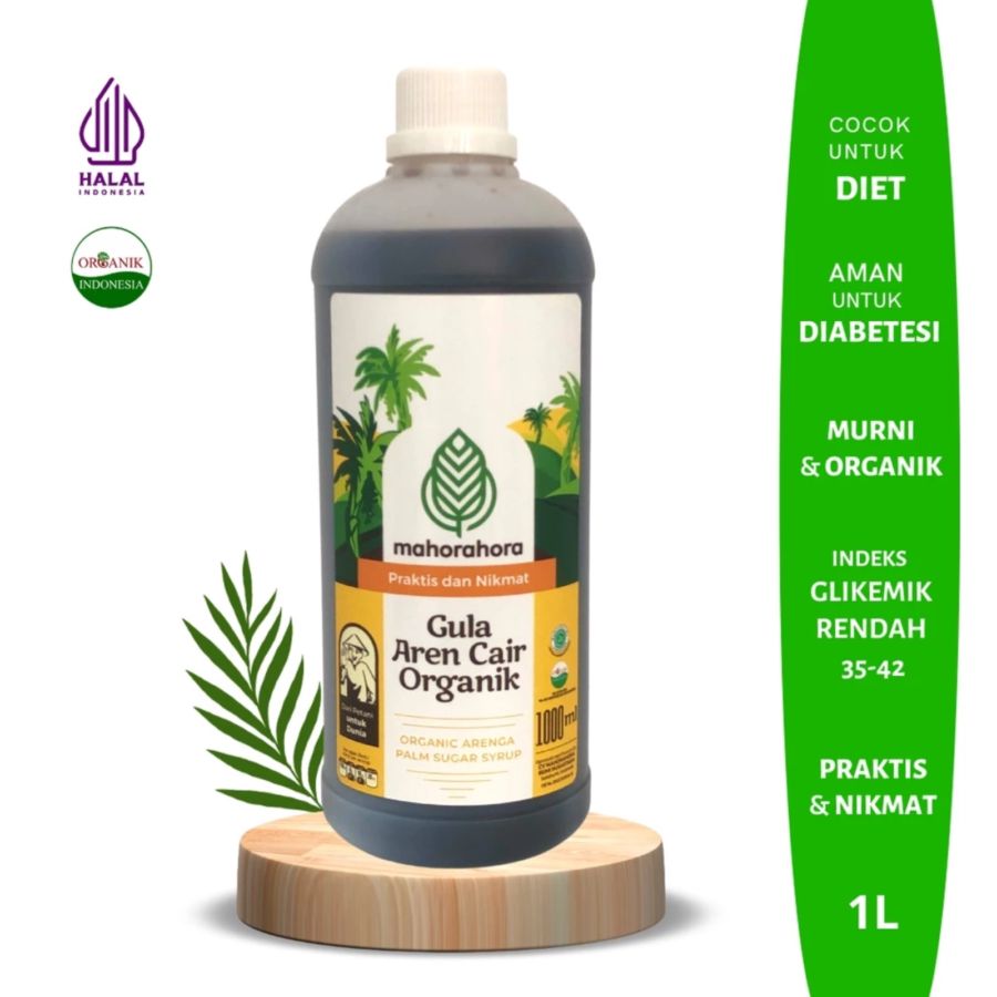 Mahorahora Gula Aren Cair Organik Botol 1liter
