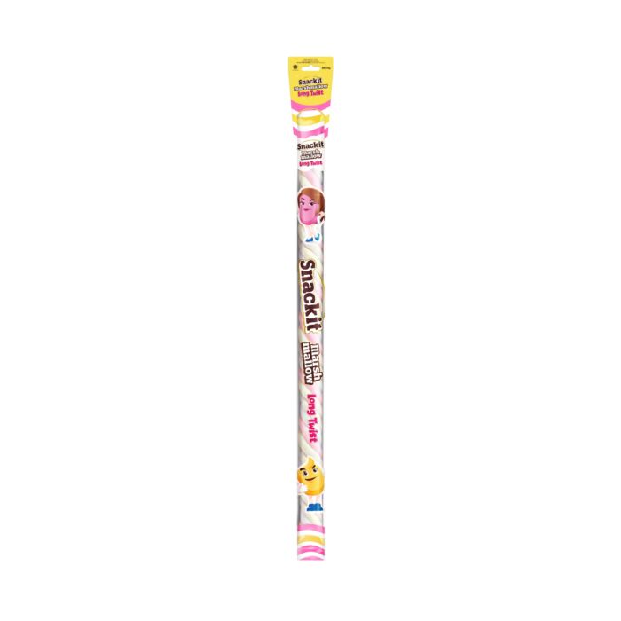 Snackit Marshmallow Long Twist Pack 55gram