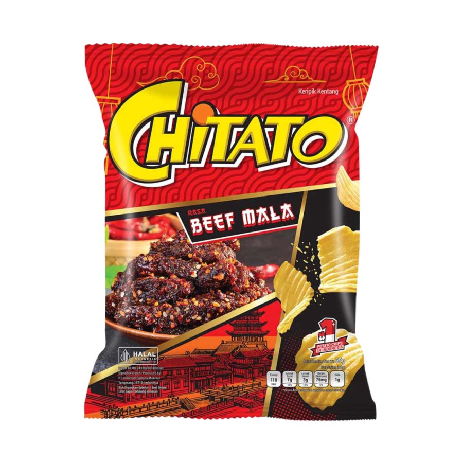Chitato Beef Mala 65gram 65gram