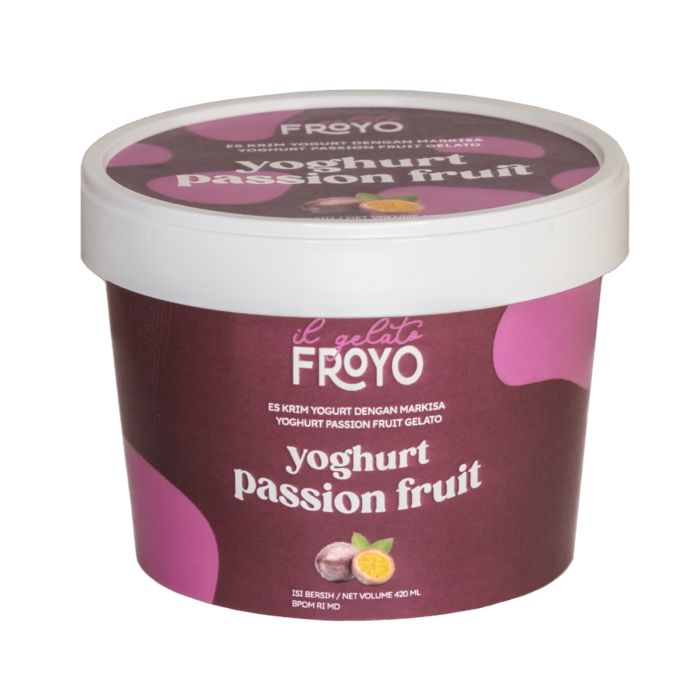 Il Gelato Froyo Yoghurt Passion Fruit 100 gr