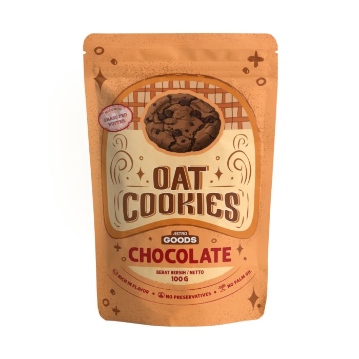 Oat Cookies Chocolate Astro Goods 100g
