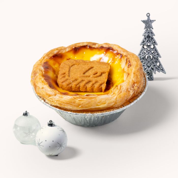 Lotus Biscoff Portuguese Egg Tart
