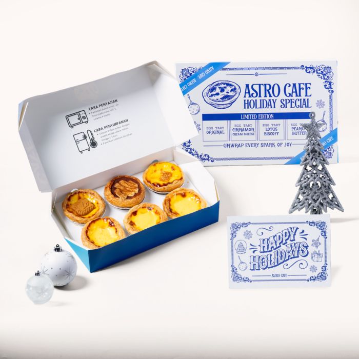 Original + Holiday Special Portuguese Egg Tart